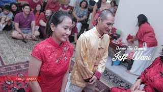 Malay Chinese Wedding  Tea Ceremony of Jeff amp Wani  Kampung Tunku Petaling Jaya [upl. by Lezned]