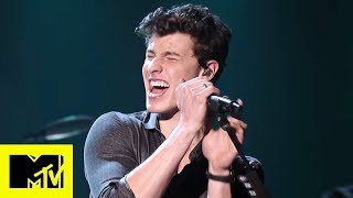 Shawn Mendes Performs Theres Nothing Holdin Me Back Live For MTV Unplugged  MTV Music [upl. by Erick]