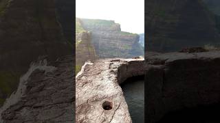 Ratangad Fort Trek ⛰️maharashtra shorts viral [upl. by Hopper]