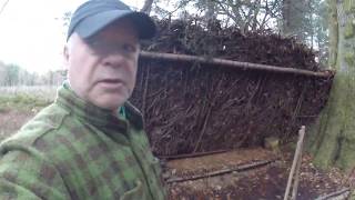 Extending roof on leanto shelter [upl. by Georgine]