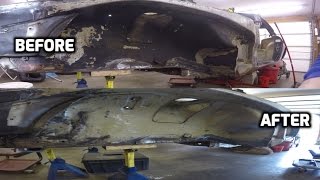 Easiest Way to Remove Underbody Coating [upl. by Ydassac532]