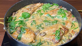 Creamy Tuscan Chicken [upl. by Vinni579]