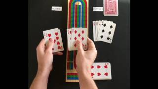 How To Play Cribbage 2 players [upl. by Ahsirk348]