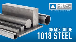 1018 Steel Grade Guide  Metal Supermarkets [upl. by Knowle536]