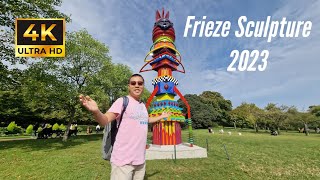 Frieze Sculpture London 2023  4K Video [upl. by Nottage]