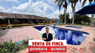 VENTA DE FINCA GANADERA EN QUIMBAYA QUINDÍO COLOMBIA [upl. by Enaid777]