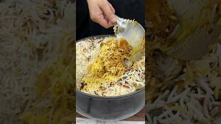 Chicken Biryani ASMR Cooking  shorts food cooking asmr streetfood biryani indianasmrworld [upl. by Sherilyn597]