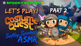 ASMR softly spoken Lets Play for Halloween  Costume Quest  part two [upl. by Gabbie]