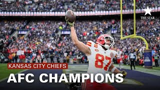 Kansas City Chiefs Win AFC Championship Over Baltimore Ravens Photo Highlights [upl. by Nylrac232]