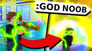 I gave a Roblox NOOB custom admin commands and he went crazy [upl. by Aivilo]