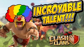 Incroyable Talent 4 un homme bien courageux   Clash Of Clans Français [upl. by Banwell132]