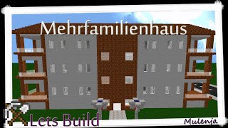 Minecraft  Mehrfamilienhaus  Lets Build [upl. by Hulton]