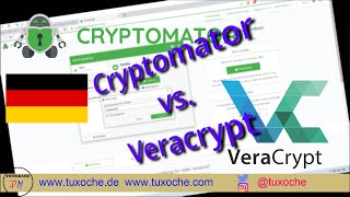 Verschlüsselung auch in der Cloud Veracrypt vs Cryptomator [upl. by Damick]