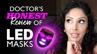 LED Masks Reviewed by DOCTOR V  Brown Dark Skin  SOC  anti aging acne skincare [upl. by Anum215]