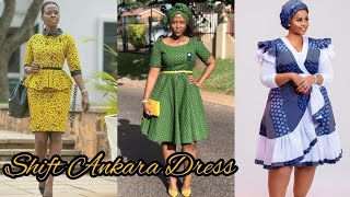 SHORT KITENGE DRESS STYLE FOR CHURCH MISHONO YA VITENGE MAGAUNI MAFUPI YA KANISANI [upl. by Nanci836]