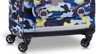 A french brand Delsey Four wheeler trolley bag [upl. by Anoif]