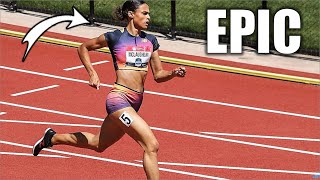 Weve All Been Waiting For This  Sydney Mclaughlin VS Femke Bol  400 Meter Hurdles [upl. by Gnay490]