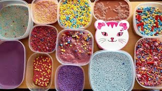 Mixing all my Old slime 2024  Oh my gosh so much slime 4K  Mixing random old slimes and glitter [upl. by Yelsnit875]