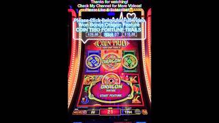 Win Bonus Dragon Spins COIN TRIO FORTUNE TRAILS Slot slots win casino slotmachine shorts [upl. by Aninat]