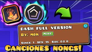 Como quotREMPLAZAR CANCIONESquot no DISPONIBLES en Geometry Dash AndroidPC  JukeboxGeode [upl. by Celio841]