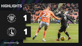 Highlights Blackpool 1 Charlton 1 January 2024 [upl. by Caldeira]