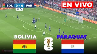 🔴EN VIVO Paraguay vs Bolivia I Eliminatorias Mundial CONMEBOL 2026  TRANSMISIÓN COMPLETA [upl. by Nevets740]