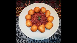 Beignets farine haricots rouges à la camerounaise [upl. by Medovich]