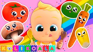 Vegetable Song  Kid Songs with Koli Koala [upl. by Anatniuq661]