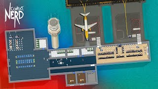 Here I go BUILDING A NEW AIRPORT — SimAirport 1 [upl. by Norihs493]