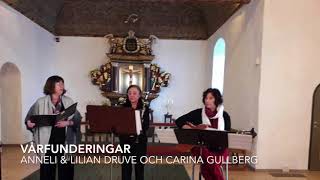 Vårfunderingar med Anneli amp Lilian Druve och Carina Gullberg [upl. by Anileme]