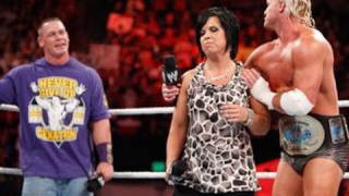 Raw John Cena confronts Dolph Ziggler amp Vickie Guerrero [upl. by Terrie]