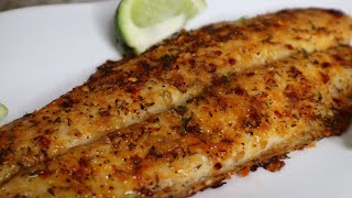 Super Easy Oven Baked Fish RecipeFish Recipe Quarantine Recipe [upl. by Euqinommod]