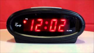 Equity 30228 Electric Alarm Clock [upl. by Ahsenyt]