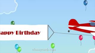 Birthday Airplane ecard and greeting cards [upl. by Cida]