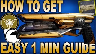 Destiny 2 HOW TO GET The Sunshot amp Sunshot Catalyst in Season 23 [upl. by Giliane]