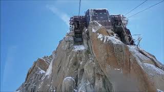 20170903  Aiguille du Midi Cable Car [upl. by Tess]