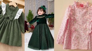 winter dresses 2024  kids dress designs  new dress designs 2024 [upl. by Flinn]