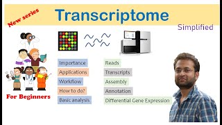 What is transcriptome Introduction part 1 Learn from scratch for beginners [upl. by Nytsyrk683]