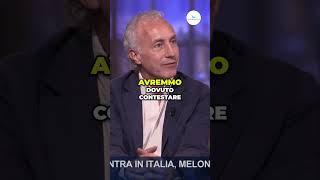 quotE Una Cosa Inaudita Mai Capitataquot Travaglio critica laccoglienza Della Meloni a chico forti [upl. by Irwinn]