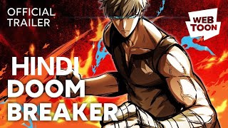 HINDI  DOOM BREAKER WEBTOON TRAILER [upl. by Ichabod]