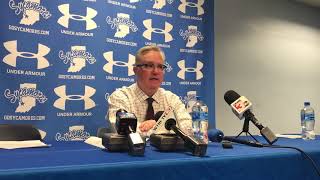 SIU coach Hinson says Thats about as good as we can play [upl. by Etaner]