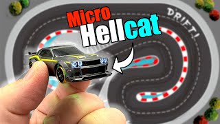 Drifting the Worlds SMALLEST Fully Functional Hellcat [upl. by Apoor878]