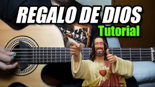 Regalo de Dios  Bajo Quinto  Tutorial [upl. by Whetstone]