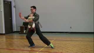 42 Taiji Quan with 6 months old baby [upl. by Niarb689]