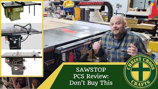 Is sawstop PCS Worth The Hype Heres My Review [upl. by Yluj34]