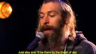 Matisyahu quotThunderquot Acoustic  Lyrics [upl. by Ameline]