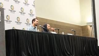 Jon Bernthal  quotDo you consider Shane a bad guyquot  Walking Dead panel at Wizard World [upl. by Yliab622]