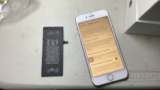 iPhone 7 battery replacement [upl. by Corney73]