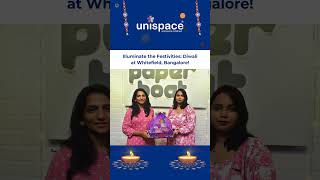 Unispace Diwali  Whitefield Bangalore [upl. by Euqenimod]