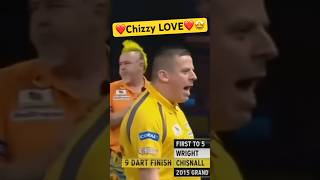 😎magic 9 Darter Chizzy Dave Chisnall 🤩Grand Slam of Darts 2015 throwback 🎯Dart [upl. by Zakarias]